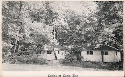Cabins at Camp Zion Postcard