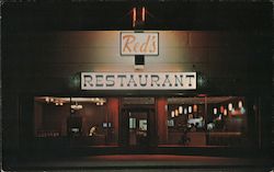 Red's Restaurant Postcard