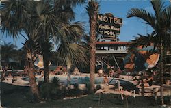 Cynthia Manor Motel Postcard