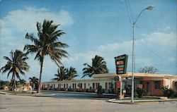 The Everglades Motel Postcard