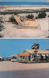 Breezy Point Ocean Front Apartments Daytona Beach, FL Postcard Postcard Postcard