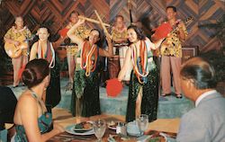 Yankee Clipper Hotel Polynesian Room Postcard