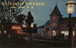Gaslight Village Postcard