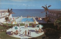 Carib Motel Miami Beach, FL Postcard Postcard Postcard