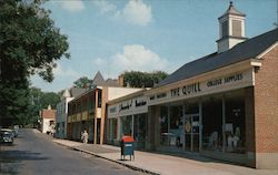 Looking Along Green Street Postcard