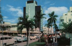 Lincoln Road Shopping District Miami Beach, FL Postcard Postcard Postcard