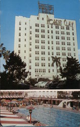 Robert Clay Hotel Pool and Cabana Club Miami, FL Postcard Postcard Postcard