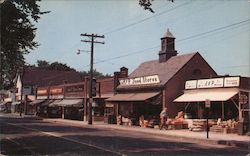 Orleans Street Scene, A&P Food Stores Massachusetts Postcard Postcard Postcard