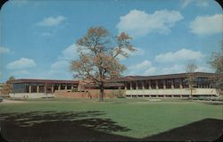 The Henry F. Moellering Memorial Library Postcard