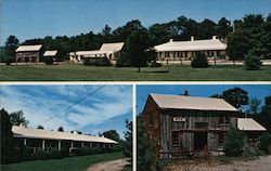 Pioneer Motel & Antique Barn Postcard