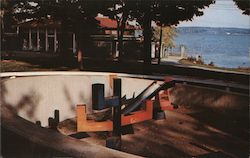 Children's Play Area Chautauqua Institution New York Postcard Postcard Postcard