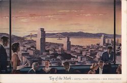 Top of the Mark, Hotel Mark Hopkins Postcard