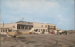 Jamestown Municipal Airport Postcard
