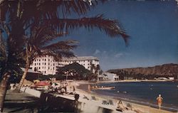 Waikiki Beach Hawaii Postcard Postcard Postcard