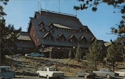 Old Faithful Inn Yellowstone National Park Postcard Postcard Postcard