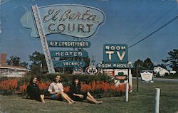 El Berta Motel Postcard