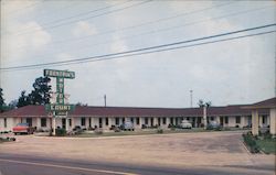 Fountain Motor Court Postcard