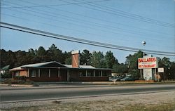 Ballard's Restaurant Postcard