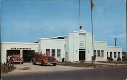 City Hall & Fire Department Postcard