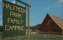 Halfmoon Park Family Camping Postcard