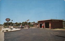 Shaver Esso Servicenter Postcard