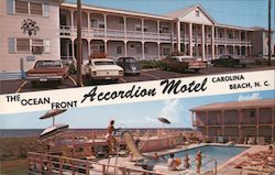 Accordion Motel Postcard