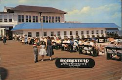 Homestead Restaurant, North End Boardwalk Ocean Grove, NJ Postcard Postcard Postcard