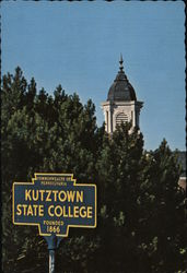 Tower of Nathan C. Schaeffer Auditorium, Kutztown State College Pennsylvania