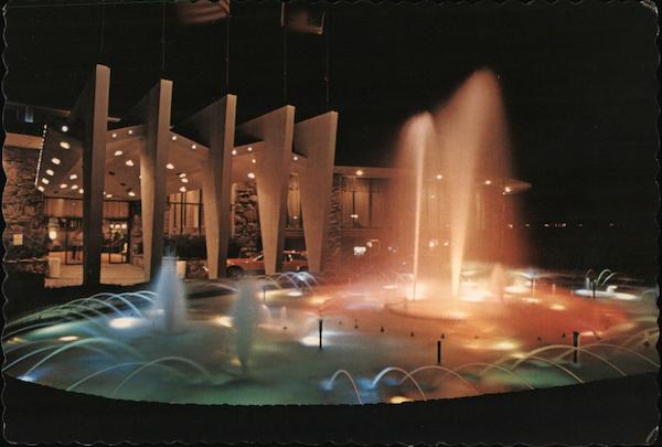 The Fountain at Mount Airy Lodge Mount Pocono Pennsylvania