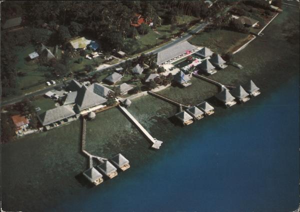 Bird’s Eye View of Hotel Bali Hai Raiatea French Polynesia