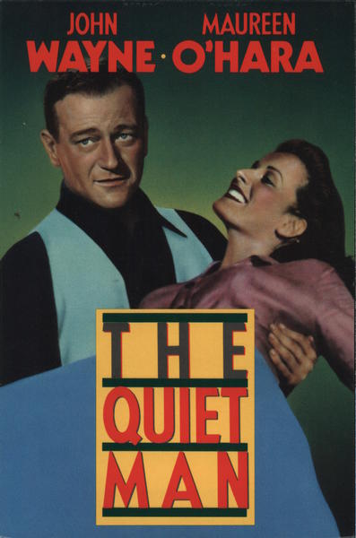 The Quiet Man John Wayne Maureen O'Hara Movie and Television Advertising