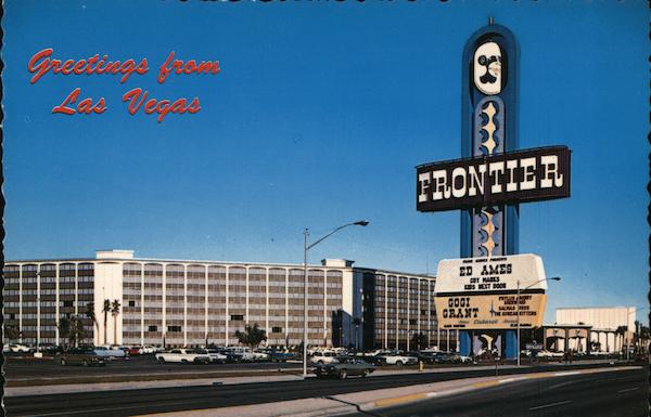 Frontier Hotel on the Strip Las Vegas Nevada