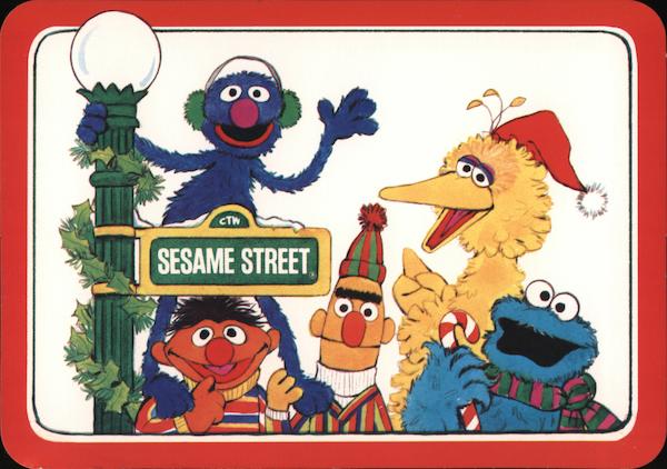Holiday Greetings from Sesame Street Movie and Television Advertising