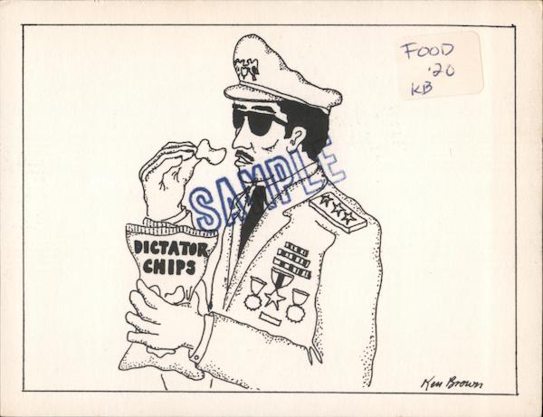 Dictator Chips (Sample) Cartoons