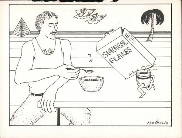 Surreal Flakes Ken Brown Cartoons