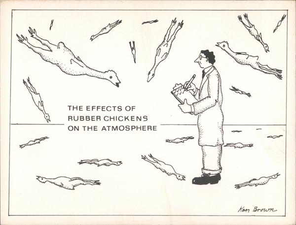 The Effects of Rubber Chickens On the Atmosphere Cambridge Massachusetts
