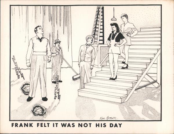 Frank Felt It Was Not His Day Cartoons