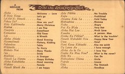 Don the Beachcomber Postcard