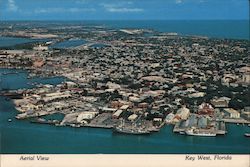 Aerial View Key West, FL Postcard Postcard Postcard