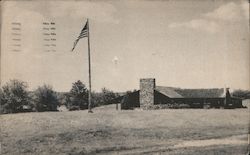 Canonicus Dining Lodge - Camp Canonicus Baptist Plantations Postcard
