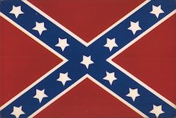 Confederate flag Flags Postcard Postcard Postcard