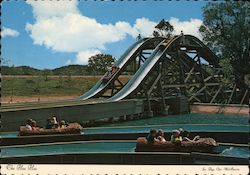The Hoo Hoo - Six Flags Postcard