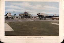 Southwest Airport Postcard