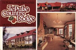 Te Puke Country Lodge Motor Hotel Complex Postcard