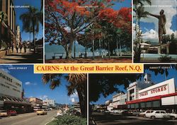 CAIRNS - At the Great Barrier Reef, N.Q. (Queensland) Postcard