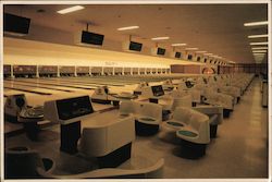 Showboat Lanes Postcard