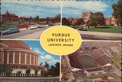 Purdue University Postcard