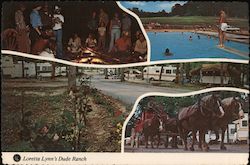 Loretta Lynn's Dude Ranch Hurricane Mills, TN Postcard Postcard Postcard