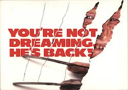 A Nightmare On Elm Street 3 Freddy Krueger Postcard