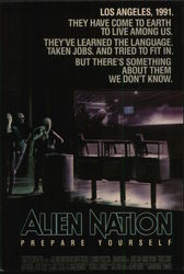 Alien Nation Movie and Television Advertising Postcard Postcard 